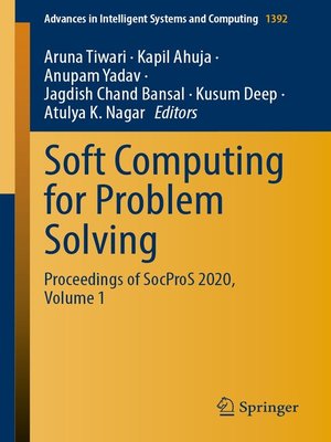 cover image of Proceedings of SocProS 2020, Volume 1